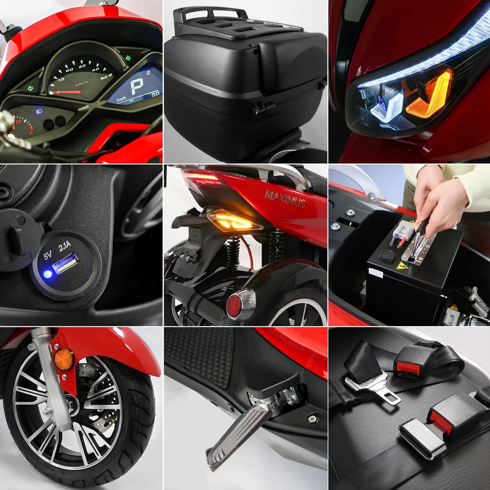 Maximus MX3-25, Lithium, 25 km/h Maximus MX3-25, Lithium, 25 km/h